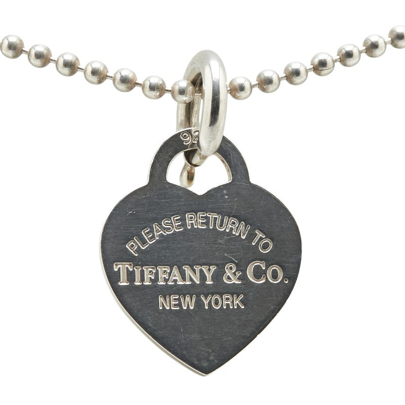 ティファニー リターン トゥ ティファニー ハートタグ ネックレス SV925 シルバー レディース TIFFANY&Co. 【中古】