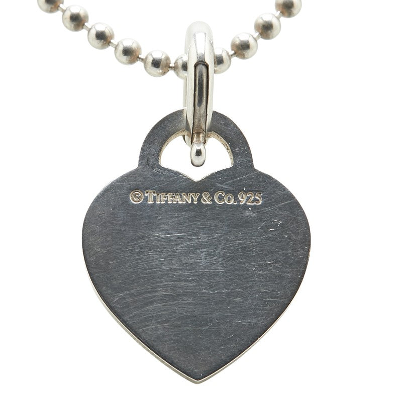 ティファニー リターン トゥ ティファニー ハートタグ ネックレス SV925 シルバー レディース TIFFANY&Co. 【中古】