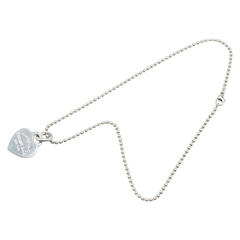 ティファニー リターン トゥ ティファニー ハートタグ ネックレス SV925 シルバー レディース TIFFANY&Co. 【中古】