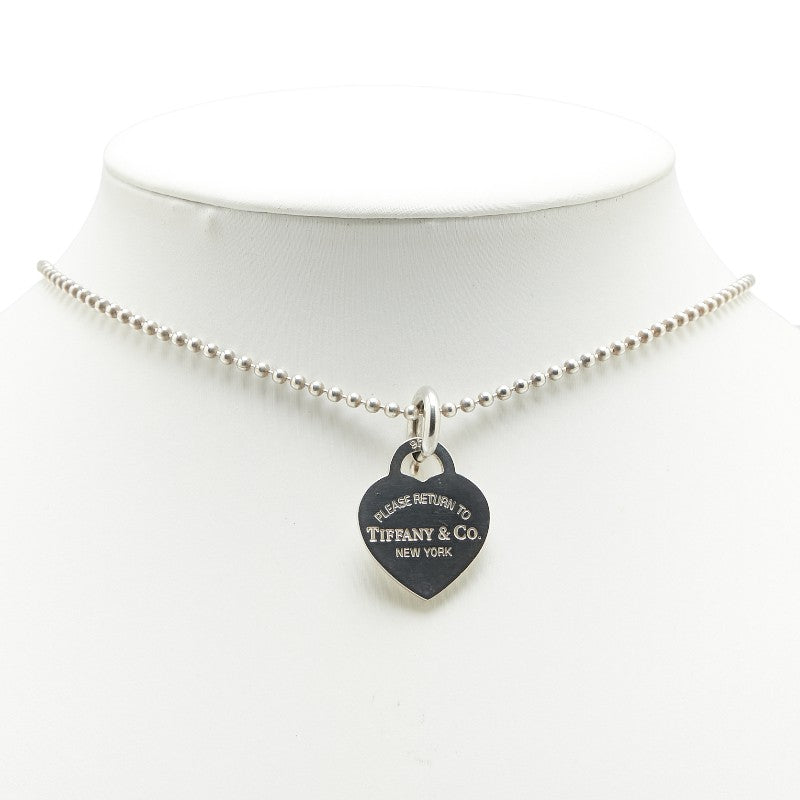 ティファニー リターン トゥ ティファニー ハートタグ ネックレス SV925 シルバー レディース TIFFANY&Co. 【中古】