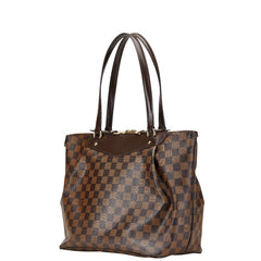 ルイ ヴィトン ダミエ ウェストミンスターGM ショルダーバッグ N41103 ブラウン PVC レザー レディース LOUIS VUITTON 【中古】