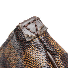 ルイ ヴィトン ダミエ ウェストミンスターGM ショルダーバッグ N41103 ブラウン PVC レザー レディース LOUIS VUITTON 【中古】