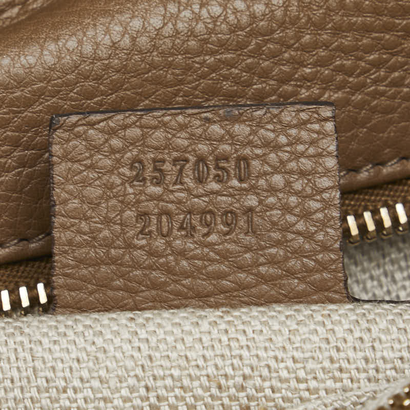 グッチ グリニッチ パイソン ワンショルダーバッグ ハンドバッグ 257050 ブラウン レザー レディース GUCCI 【中古】