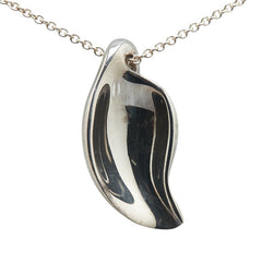 ティファニー リーフ ネックレス SV925 シルバー レディース TIFFANY&Co. 【中古】