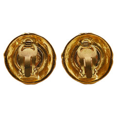 シャネル ヴィンテージ ココマーク イヤリング ゴールド メッキ フェイクパール レディース CHANEL 【中古】