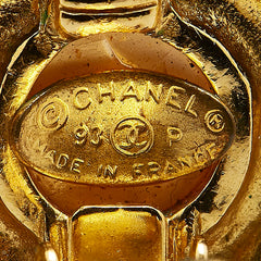 シャネル ヴィンテージ ココマーク イヤリング ゴールド メッキ フェイクパール レディース CHANEL 【中古】