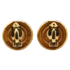 シャネル イヤリング ゴールド メッキ フェイクパール レディース CHANEL 【中古】