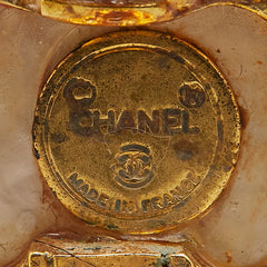 シャネル ココマーク イヤリング ゴールド メッキ フェイクパール レディース CHANEL 【中古】