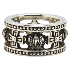 ジャスティンデイビス メディバル ウエディング リング 指輪 シルバー SV925 シルバー レディース Justin Davis 【中古】