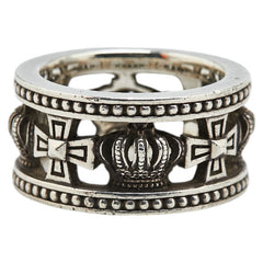 ジャスティンデイビス メディバル ウエディング リング 指輪 シルバー SV925 シルバー レディース Justin Davis 【中古】