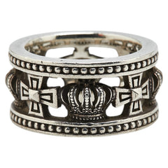 ジャスティンデイビス メディバル ウエディング リング 指輪 シルバー SV925 シルバー レディース Justin Davis 【中古】