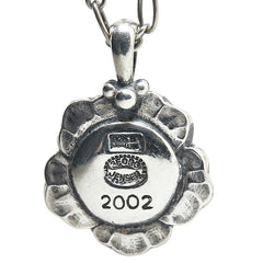 ジョージジェンセン ヘリテージコレクション 2002 フラワー ネックレス シルバー SV925 シルバー レディース Georg Jensen 【中古】