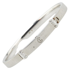 シャルオール CHARRIOL ロゴ バングル シルバー SV925 シルバー レディース 【中古】