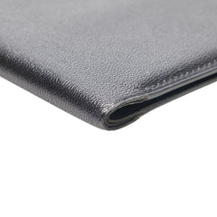 エルメス 札入れ ブラック レザー メンズ HERMES 【中古】