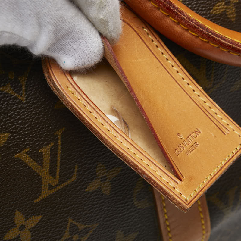 ルイ ヴィトン モノグラム キーポル50 ボストンバッグ ショルダーバッグ M41426 ブラウン PVC レザー レディース LOUIS VUITTON 【中古】