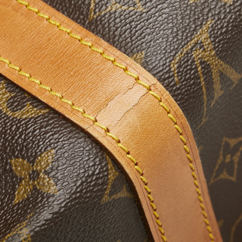 ルイ ヴィトン モノグラム キーポル50 ボストンバッグ ショルダーバッグ M41426 ブラウン PVC レザー レディース LOUIS VUITTON 【中古】