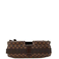ルイ ヴィトン ダミエ ブロードウェイ ハンドバッグ ショルダーバッグ 2WAY N42270 ブラウン PVC レザー メンズ LOUIS VUITTON 【中古】