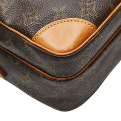 ルイ ヴィトン モノグラム ナイル 斜め掛け ショルダーバッグ M45244 ブラウン PVC レザー レディース LOUIS VUITTON 【中古】