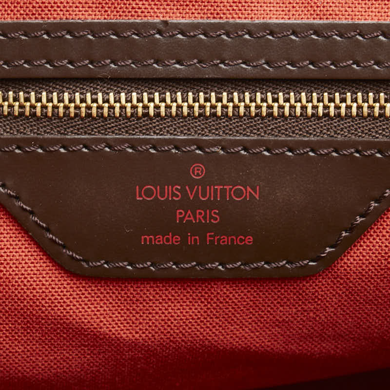 ルイ ヴィトン ダミエ グリニッジPM ボストンバッグ N41165 ブラウン PVC レザー レディース LOUIS VUITTON 【中古】