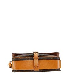 ルイ ヴィトン モノグラム カルトシエールGM 斜め掛け ショルダーバッグ M51252 ブラウン PVC レザー レディース LOUIS VUITTON 【中古】