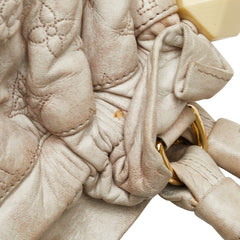 ルイ ヴィトン モノグラム オランプ ストラトゥスPM ショルダーバッグ M95369 エクリュ ベージュ レザー レディース LOUIS VUITTON 【中古】