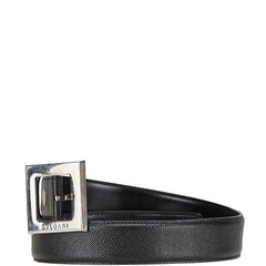 ブルガリ ベルト ブラック レザー レディース BVLGARI 【中古】