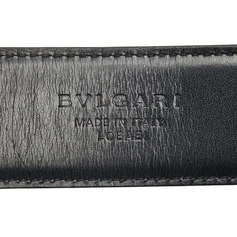 ブルガリ ベルト ブラック レザー レディース BVLGARI 【中古】