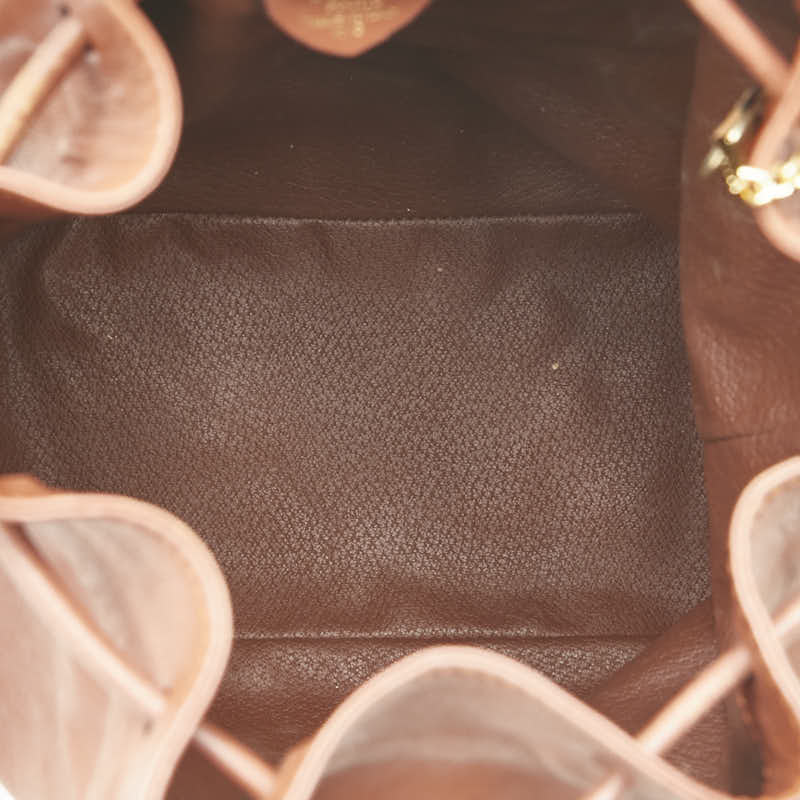 セリーヌ ショルダーバッグ ブラウン レザー レディース CELINE 【中古】