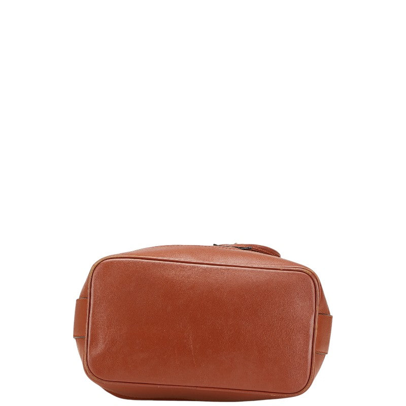 セリーヌ ショルダーバッグ ブラウン レザー レディース CELINE 【中古】