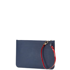 ルイ ヴィトン エピ ネヴァーフルMM 付属品ポーチ ポーチ M54270 アンディゴブルー コクリコ レザー レディース LOUIS VUITTON 【中古】