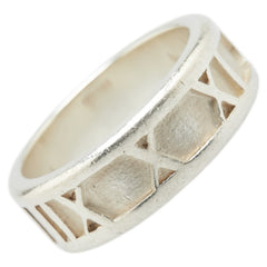 ティファニー アトラス リング 指輪 SV925 シルバー レディース TIFFANY&Co. 【中古】