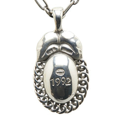 ジョージジェンセン 1992 イヤー ネックレス SV925 シルバー レディース Georg Jensen 【中古】