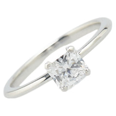 ティファニー トゥルー エンゲージメントリング リング 指輪 Pt950 プラチナ レディース TIFFANY&Co. 【中古】