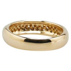 K18YG イエローゴールド ダイヤ0.47ct リング 指輪 レディース 7号 【中古】