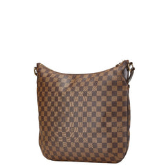 ルイ ヴィトン ダミエ ブルームズベリGM ショルダーバッグ N42250 ブラウン PVC レザー レディース LOUIS VUITTON 【中古】