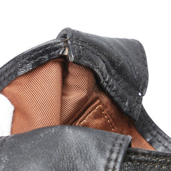 シャネル 斜め掛け ショルダーバッグ ブラック ラムスキン レディース CHANEL 【中古】