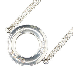 ティファニー サークル ブレスレット ダブルチェーン SV925 シルバー レディース TIFFANY&Co. 【中古】