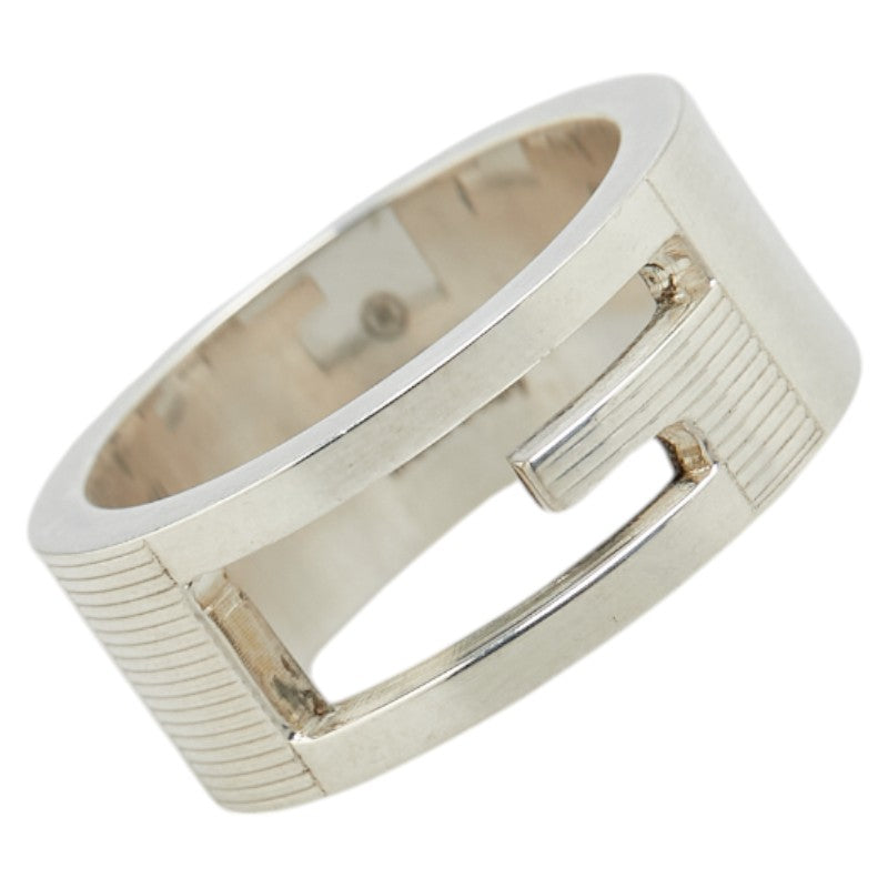 グッチ ブランデッドG リング 指輪 #9 SV925 シルバー レディース GUCCI 【中古】