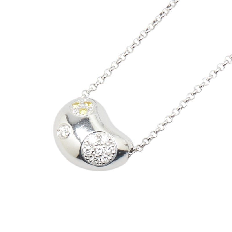 タサキ ネックレス シルバー イエロー Pt850 プラチナ レディース TASAKI 【中古】