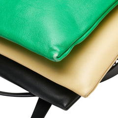 マルニ ハンドバッグ ショルダーバッグ グリーン ブラック イエロー レザー レディース MARNI 【中古】