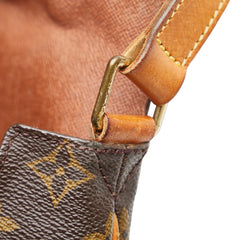 ルイ ヴィトン モノグラム ミュゼットサルサ ロング 斜め掛け ショルダーバッグ M51387 ブラウン PVC レザー レディース LOUIS VUITTON 【中古】