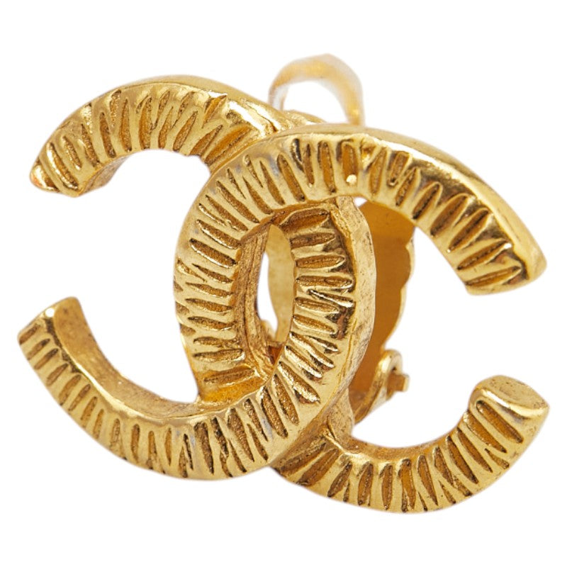 シャネル ココマーク イヤリング 片方のみ ゴールド メッキ レディース CHANEL 【中古】