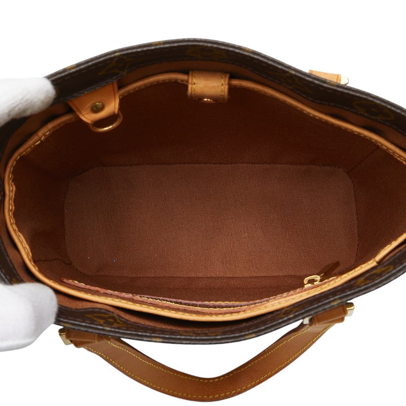 ルイ ヴィトン モノグラム ヴァヴァンPM ハンドバッグ M51172 ブラウン PVC レザー レディース LOUIS VUITTON 【中古】