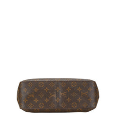 ルイ ヴィトン モノグラム ルーピングGM ショルダーバッグ ハンドバッグ M51145 ブラウン PVC レザー レディース LOUIS VUITTON 【中古】