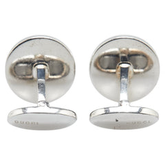 グッチ ビー 蜂 ラウンド カフス SV925 シルバー メンズ GUCCI 【中古】