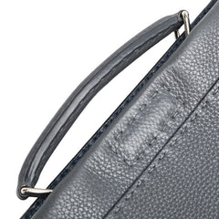 フェンディ セレリア ピーカブー ビジネスバッグ ショルダーバッグ 2WAY 7VA406 グレー レザー メンズ FENDI 【中古】