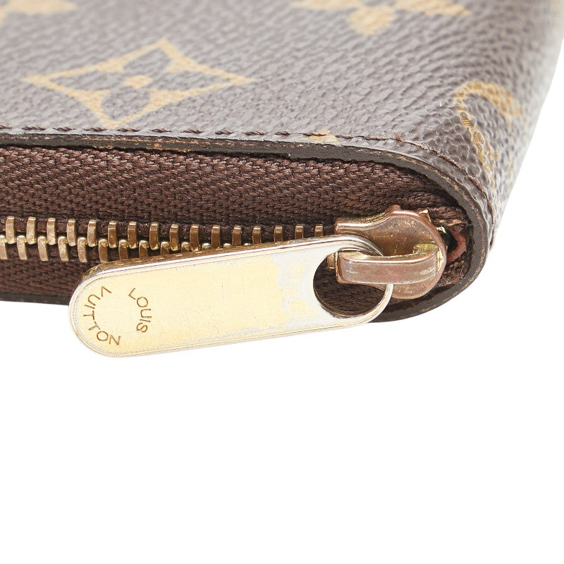 ルイ ヴィトン モノグラム ジッピー コインパース コインケース 小銭入れ M60067 ブラウン PVC レザー レディース LOUIS VUITTON 【中古】