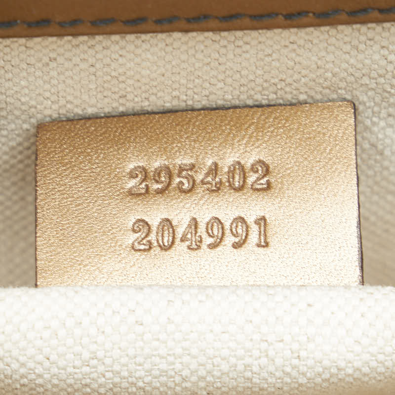 グッチ グッチシマ エミリー チェーン ワンショルダーバッグ 295402 ブラウン ゴールド レザー レディース GUCCI 【中古】