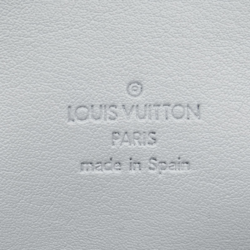 ルイ ヴィトン モノグラム ヴェルニ コロンバス トートバッグ M91028 グリ グリーン パテントレザー レディース LOUIS VUITTON 【中古】