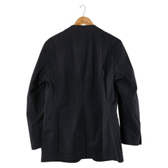 バーバリー シングル テーラードジャケット サイズ：L ダークグレー コットン ポリエステル キュプラ メンズ BURBERRY 【中古】